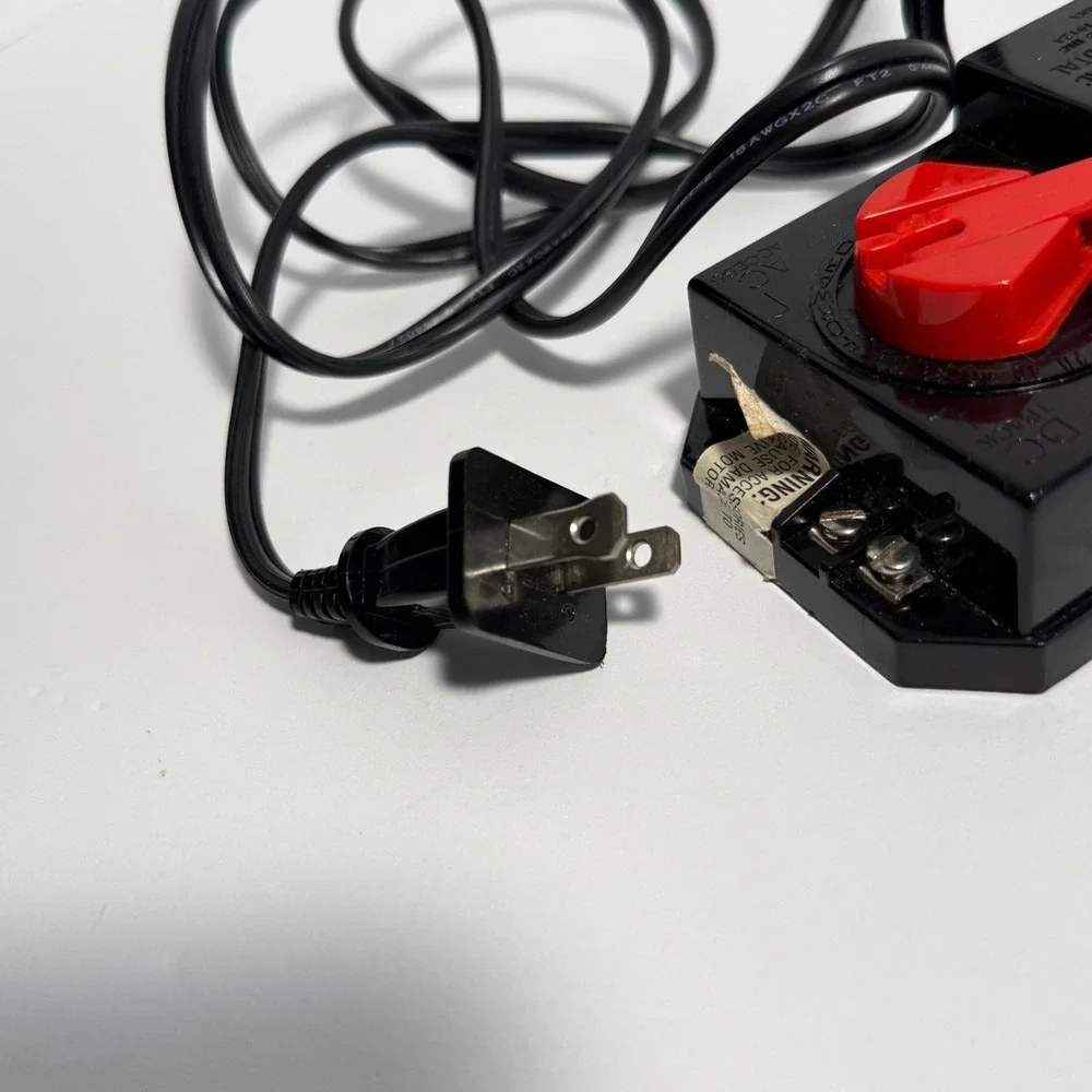 Bachmann 6607 Hobby Transformer Power Pack HO N Scale Train Controller Black